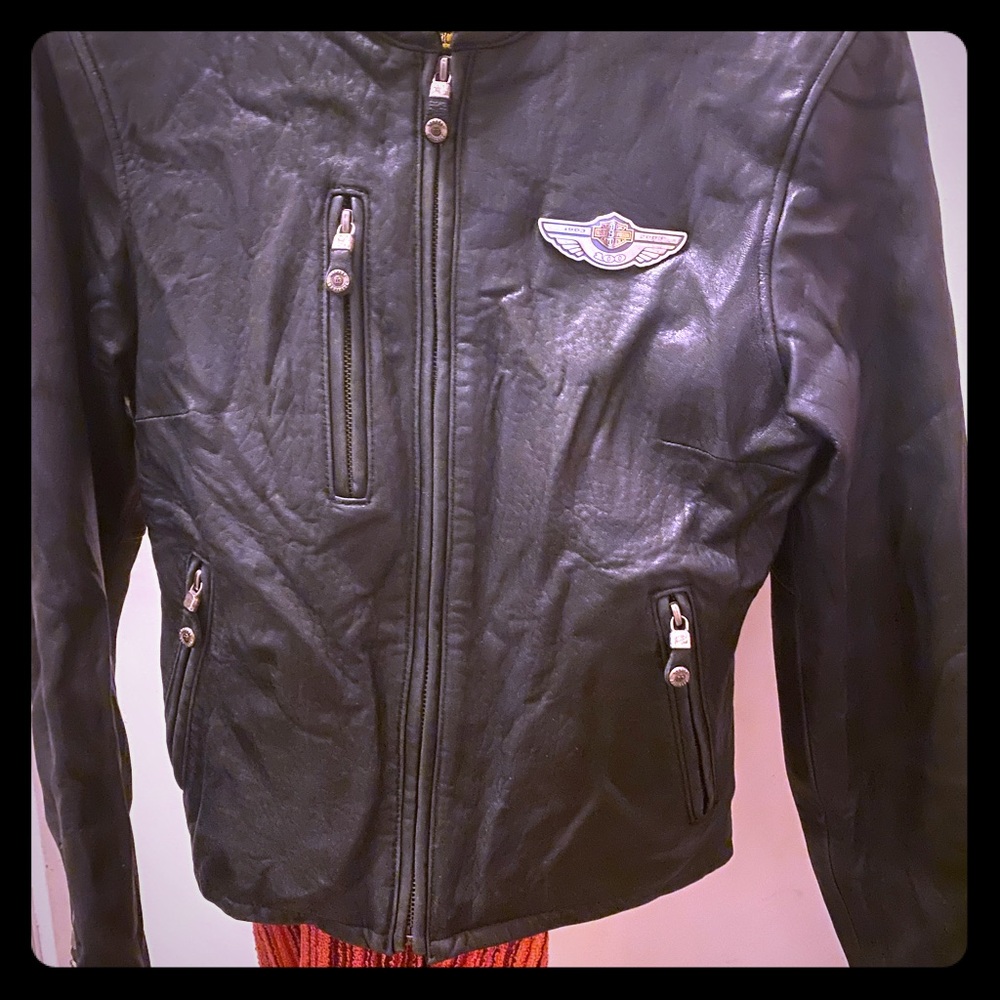 Harley Davidson Ladies Leather Jacket.